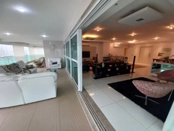Imagem Apartamento Alto Padrão - à Venda - 4 suítes - Vista Mar - Gonzaga/Santos