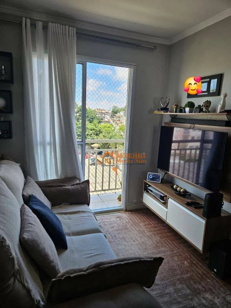 Imagem Apartamento com 2 dormitórios à venda, 46 m² por R$ 256.000,00 - Jardim Guilhermino - Guarulhos/SP