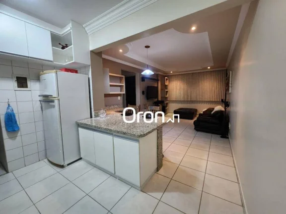 Imagem Apartamento mobiliado com 2 dormitórios à venda, 57 m² por R$ 379.800 - Setor Negrão de Lima - Goiânia/GO