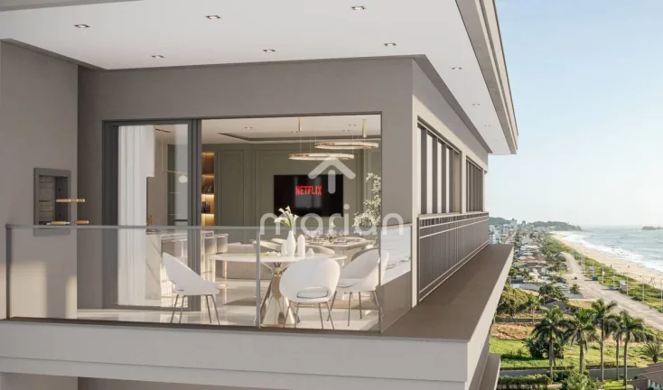 Imagem Apartamento com 3 suítes à Venda, Itacolomi - Balneário Piçarras