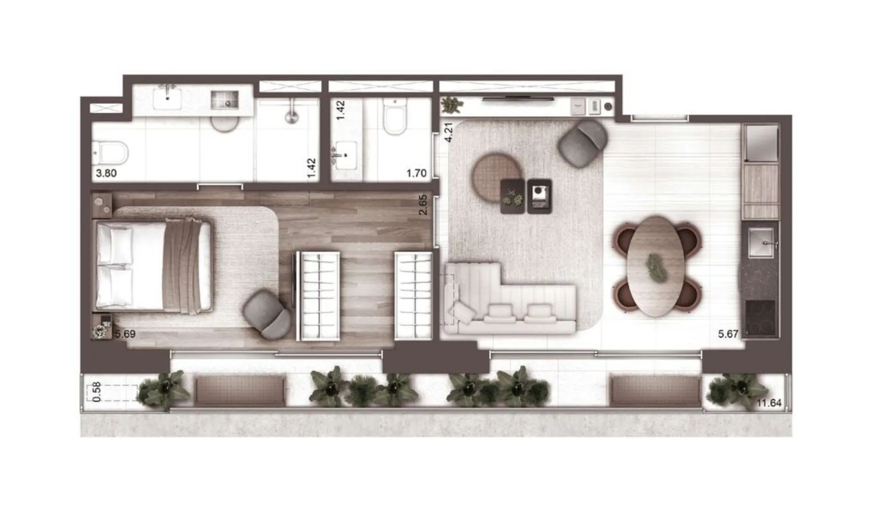 Imagem APARTAMENTO RESIDENCIAL em São Paulo - SP, Higienópolis