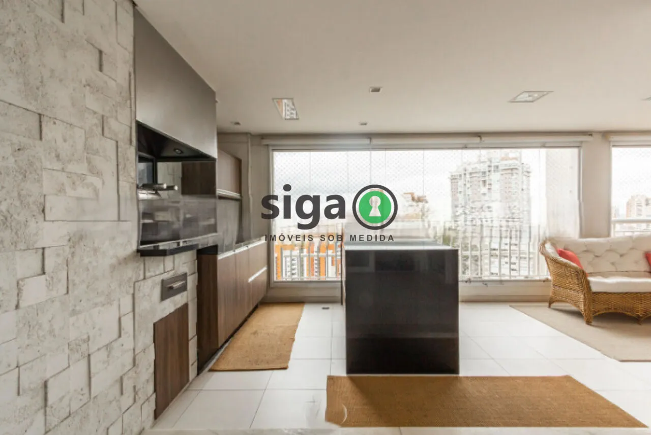 Imagem Apartamento de 200m2 à venda com 3 suites e 3 vagas de garagem no Panamby