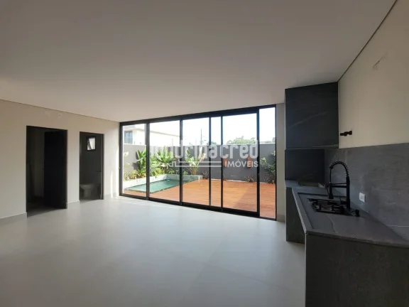 Imagem Casa de Alto Padrão no Condomínio Bella Vitta com 4 Suítes, Piscina, Área Gourmet e 236m² de Construção