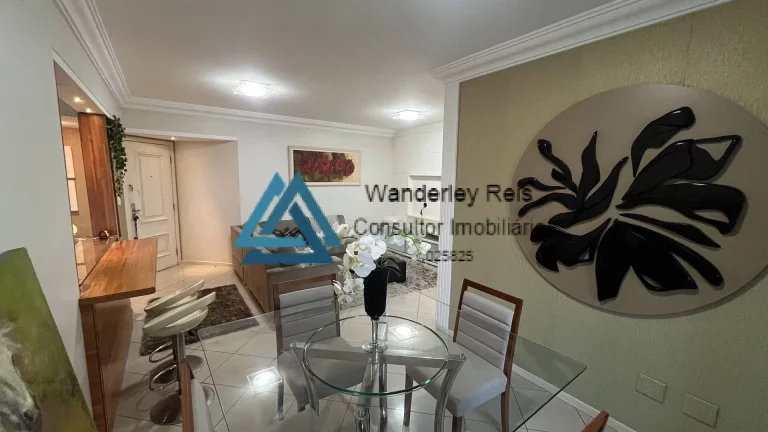 Imagem Lindo apto semi mobiliado com 3 dorm. Bairro Campinas São José SC