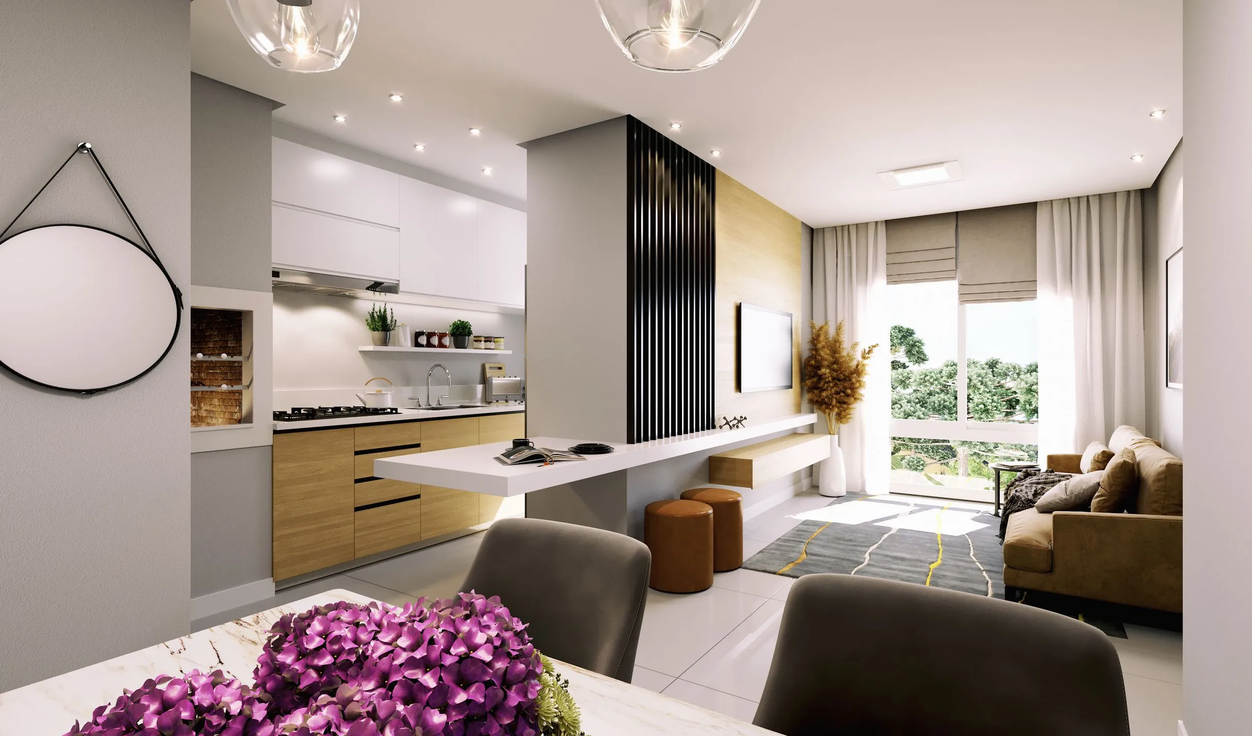 Imagem Apartamento à venda em Canela, Centro, com 2 quartos, 59.07m2