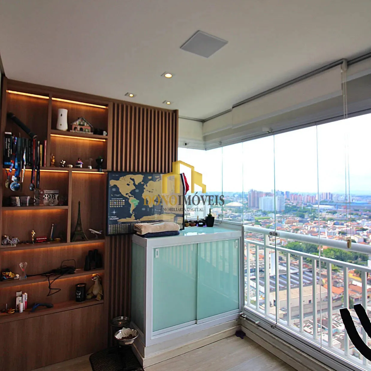 Imagem Apto 77m vista livre andar alto Cond Trilogy Centro SBC