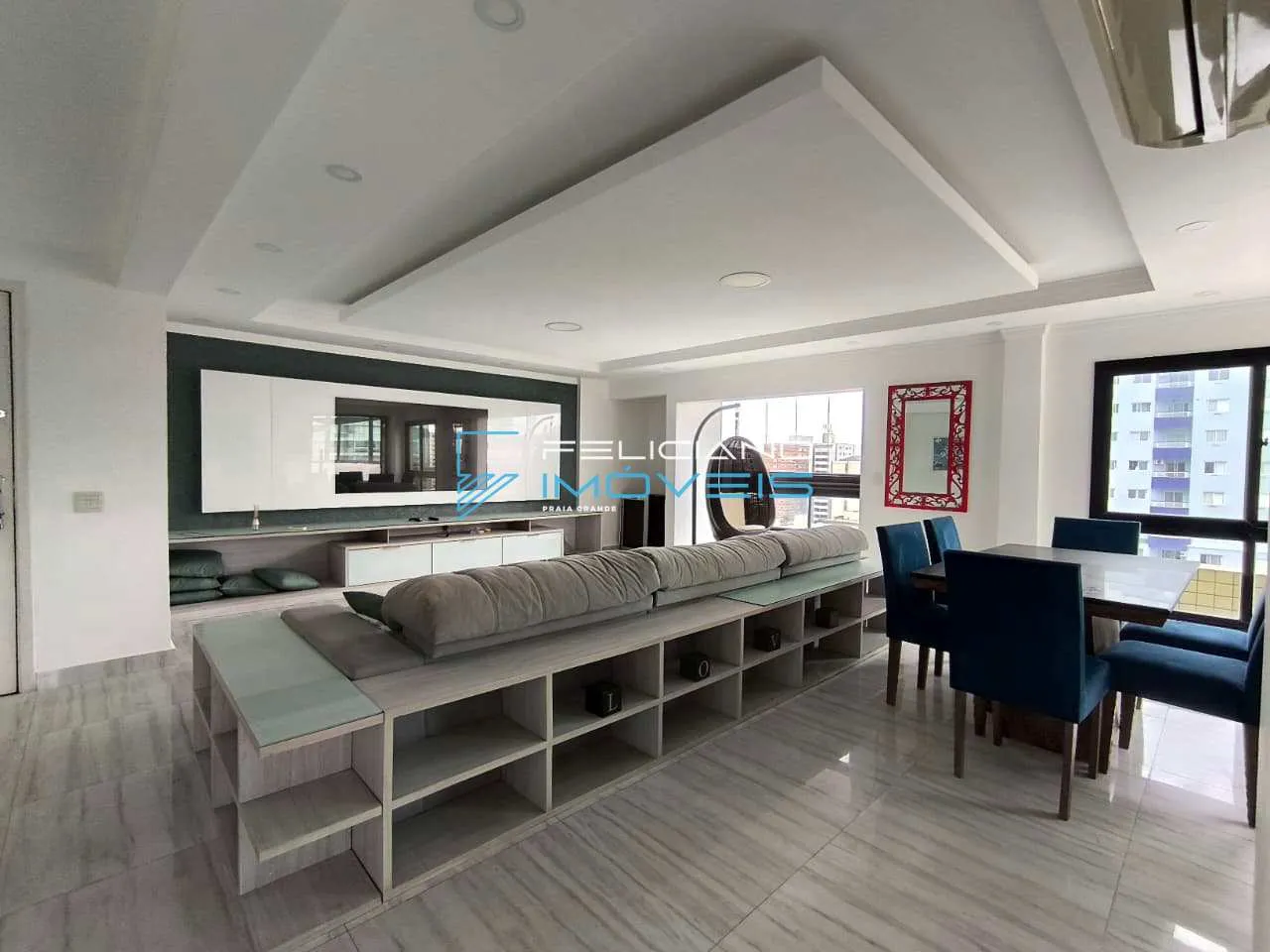 Imagem Cobertura com 3 quartos, Guilhermina, Praia Grande - R$ 1.24 mi, Cod: 6947