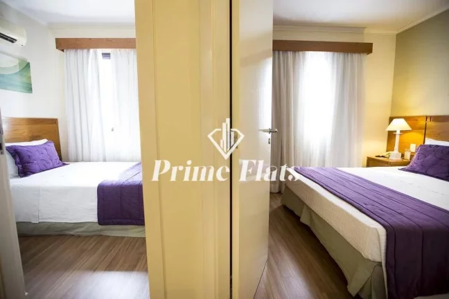 Imagem Flat disponível para venda Quality Suítes Long Stay Vila Olímpia, com 52m², 2 dormitórios e 1 vaga