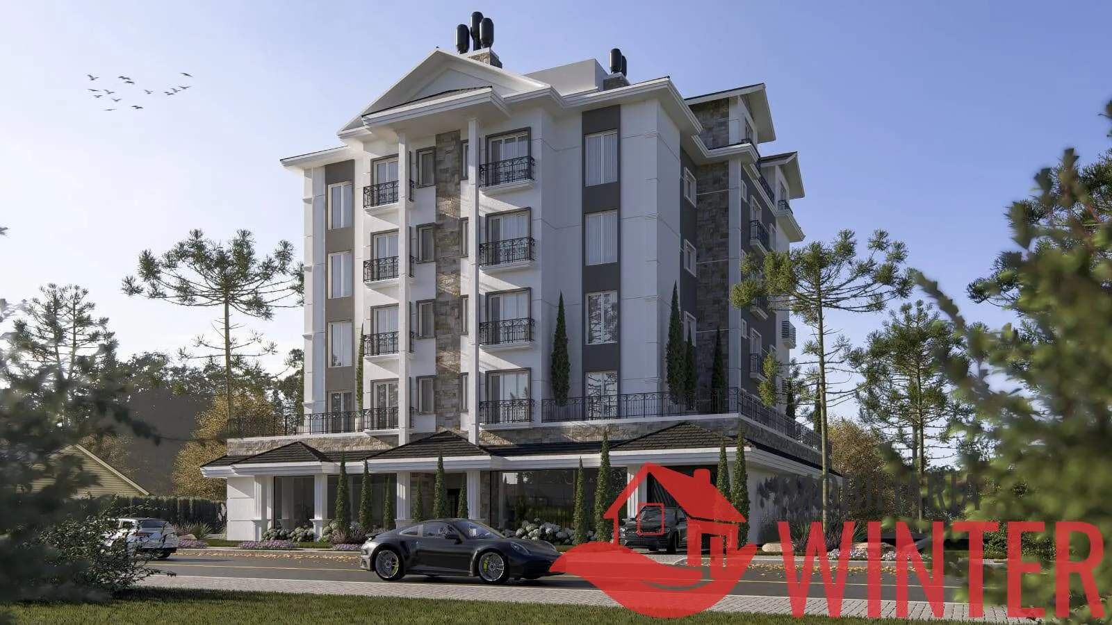 Apto Novo 1 Dorm em Nova Petropolis