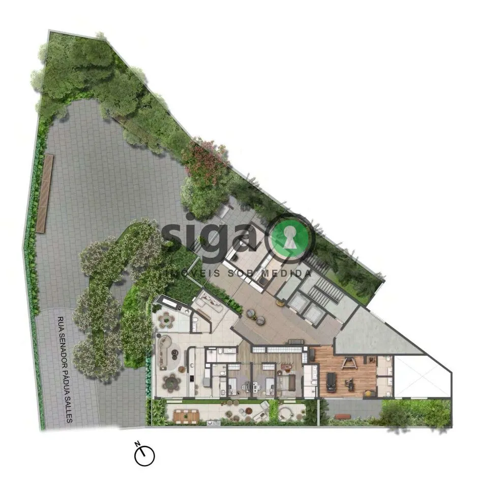 Imagem Apartamento de 134m² em Higienópolis com exclusividade, arquitetura autoral e sofisticação