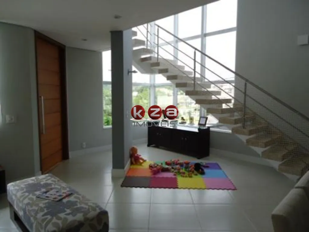 Imagem Casa em Condomínio de Luxo no Jardim Recanto, Valinhos-SP: 3 quartos, 3 suítes, 2 salas, 5 banheiros, 3 vagas, 330m²!