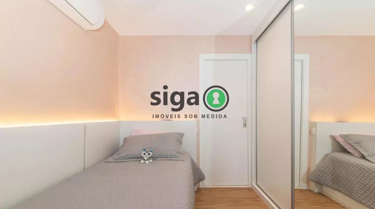 Imagem Apartamento com 2 dormitórios à venda no Brooklin - São Paulo - SP - Mobiliado