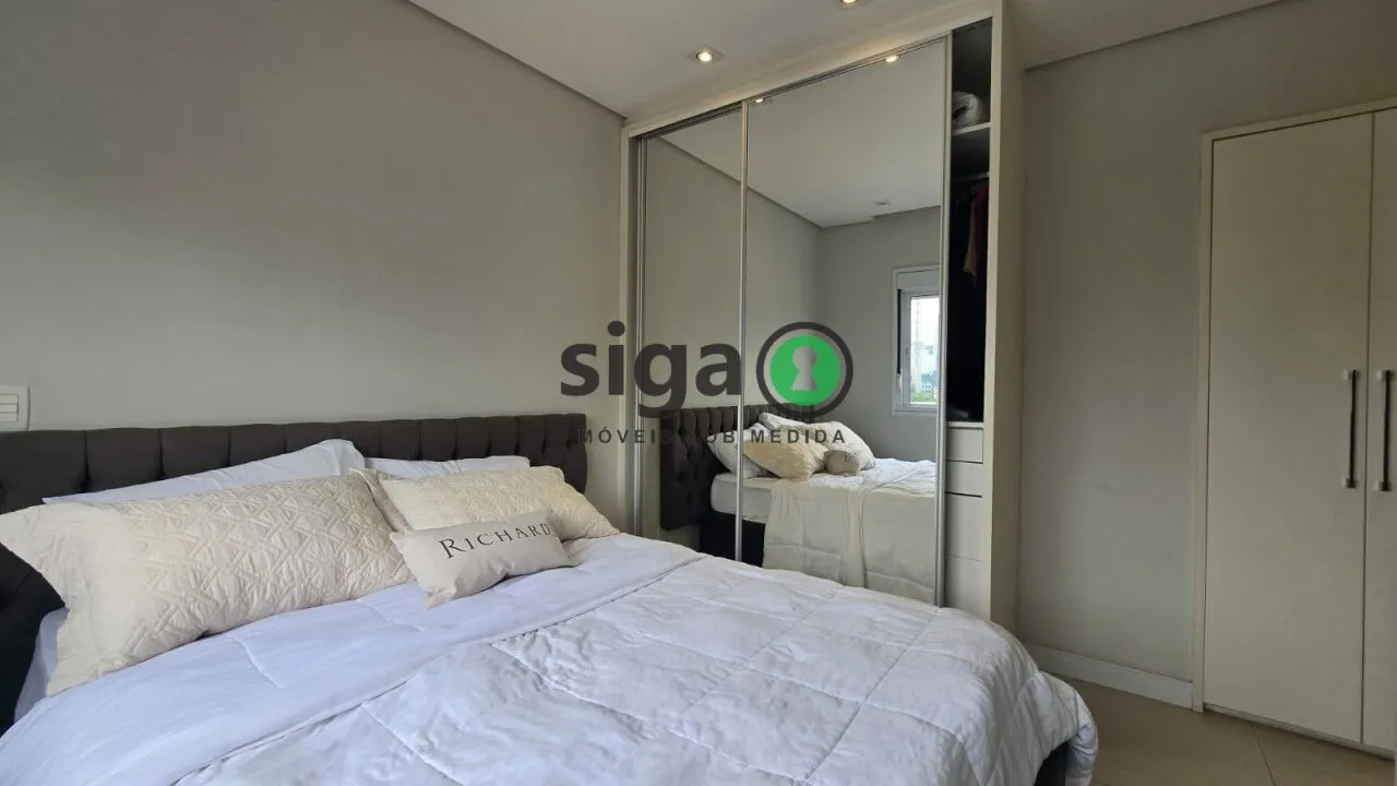 Imagem Apartamento à venda no Brooklin - 75 m² | 1 suíte + banheiro social | Reversível para 2 suítes