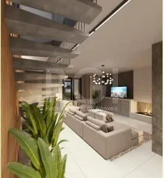 Imagem Casa Condominio para Venda - 221m², 3 dormitórios, sendo 2 suites, 2 vagas - Centro
