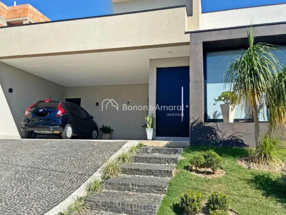 Imagem Com 190 m² de área construída, essa casa térrea encanta pela planta bem distribuída, ambientes ...
