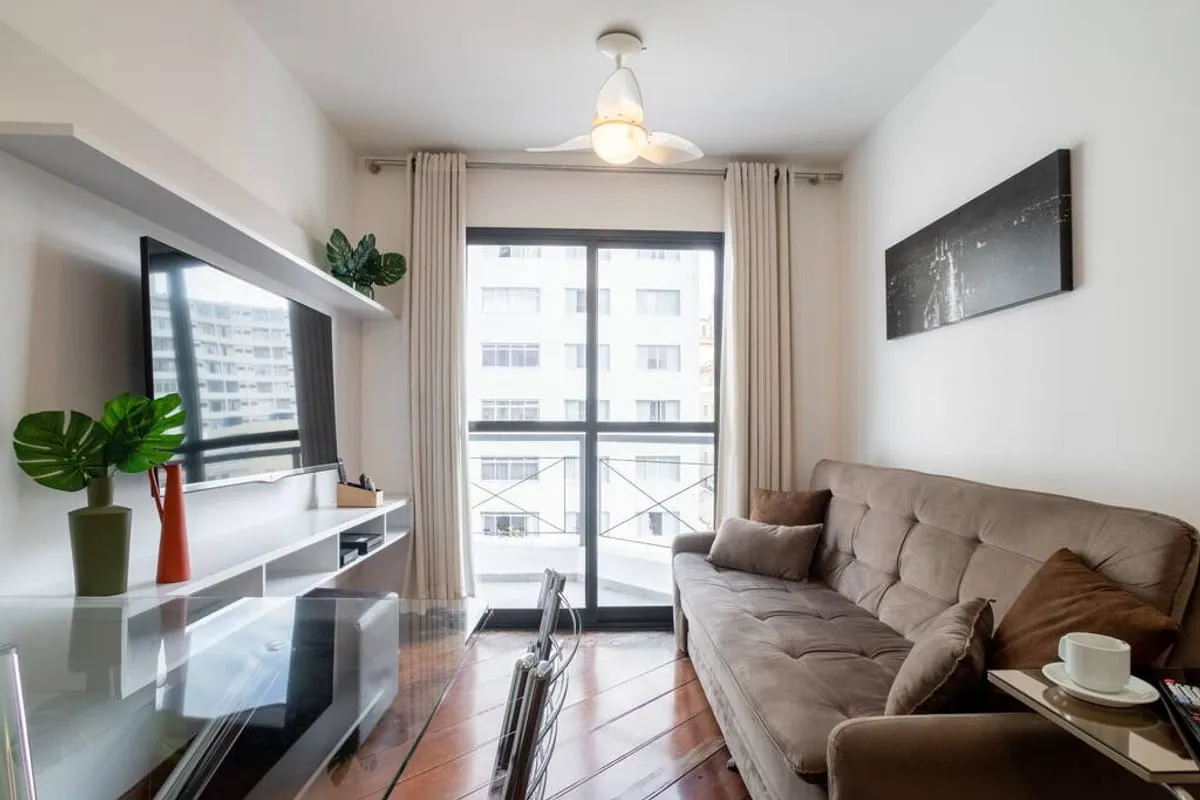 Imagem Apartamento com 1 Quarto para alugar, 30m² - Bela Vista