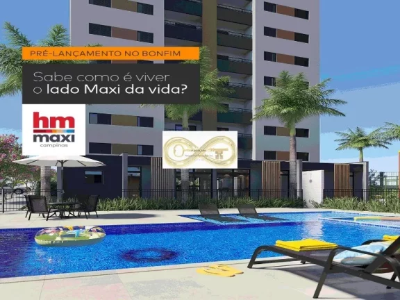 Imagem LANÇAMENTO HM MAXI DE CAMPINAS, APTOS. 2 E 3 DORMS.
