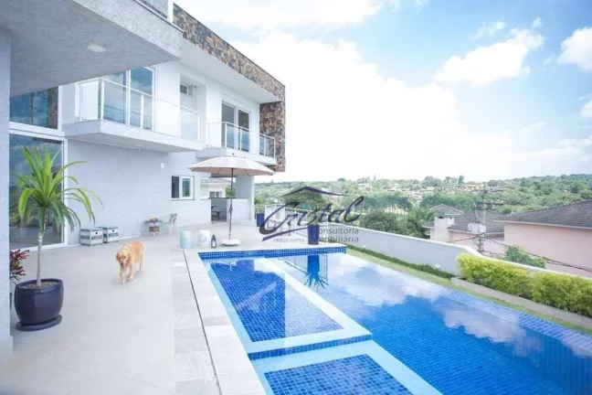 Foto do imóvel Casa com 4 dormitórios (3 suítes) à venda, 632 m² - São Paulo II - Cotia/SP