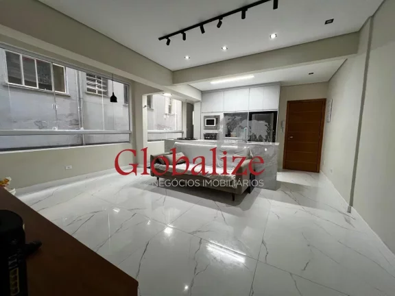 Foto do imóvel Apartamento à venda em Santos-SP, no bairro José Menino: 2 quartos, 1 vaga de garagem por R$583.000,00 .