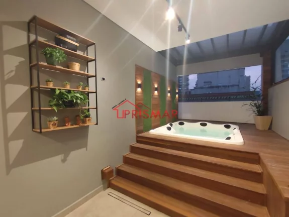 Imagem Cobertura penthouse na pompéia, Santos 3 vagas