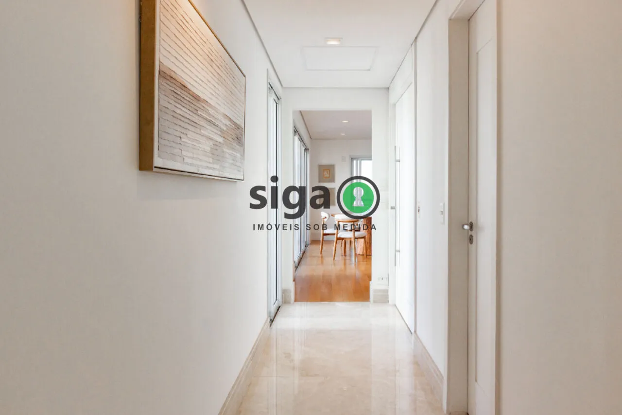 Imagem Apartamento Alto Padrão no Itaim Bibi de 3 Quartos com 5 Vagas - 275m² à Venda.
