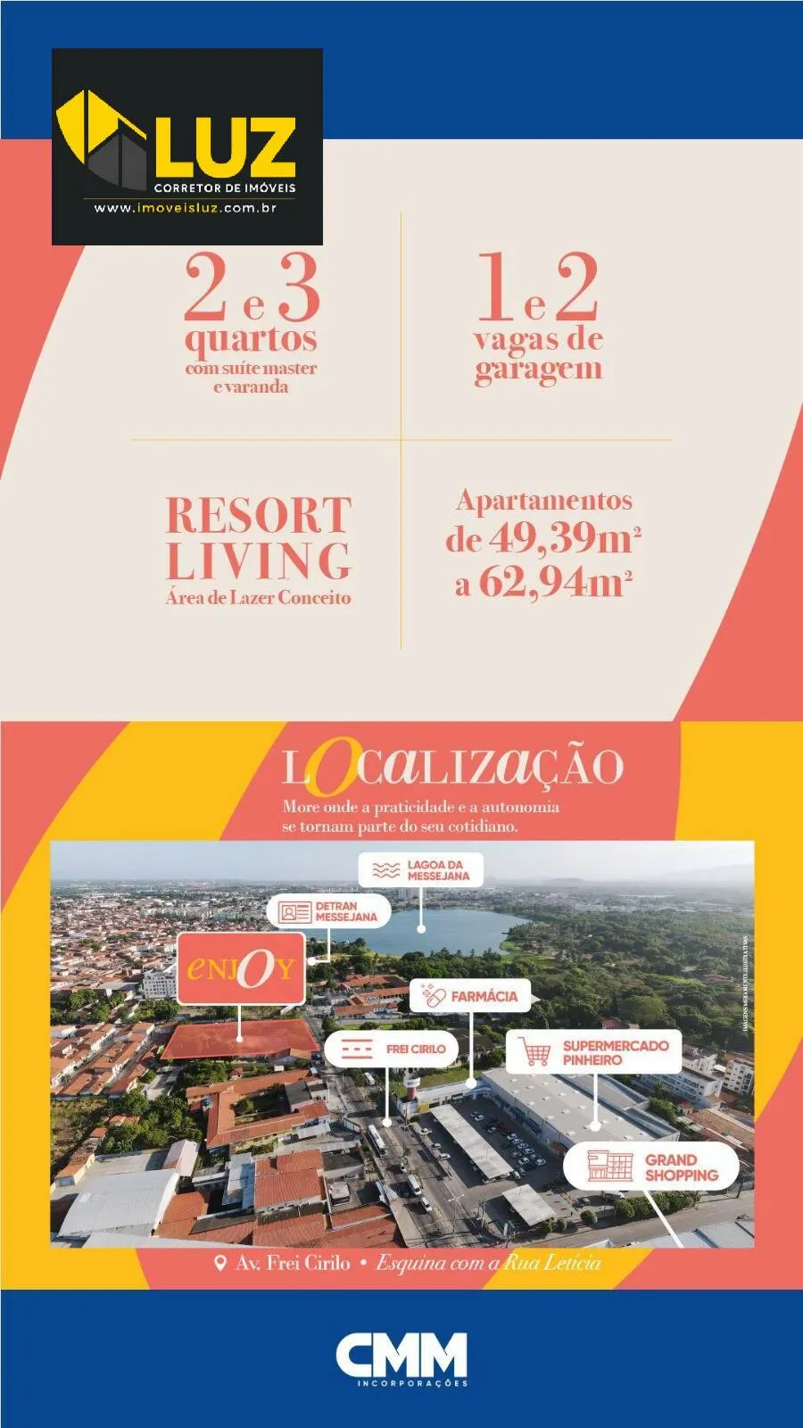 Imagem ENJOY RESIDENCE - APARTAMENTOS À VENDA EM MESSEJANA | FORTALEZA/CE