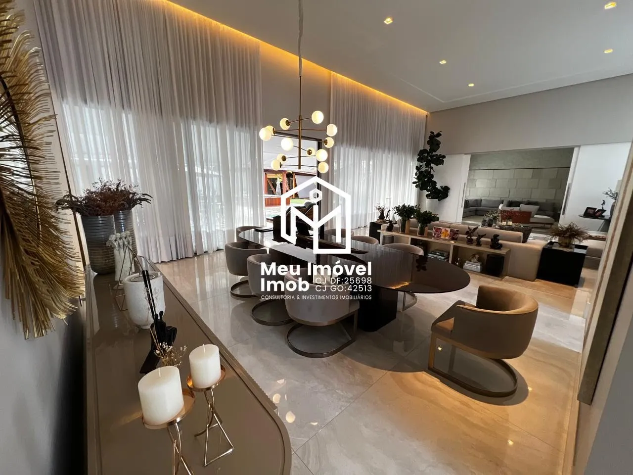 Imagem Casa 4 Quartos 4 Suítes 7 Vagas 860m² Mobiliado Park Way/DF