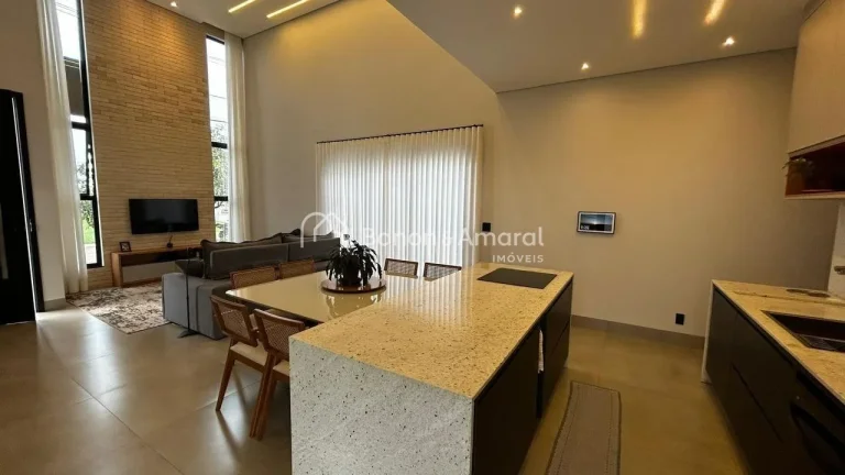 Imagem Esta casa térrea une modernidade, conforto e inovação em cada detalhe. Com 194 m² de área const...