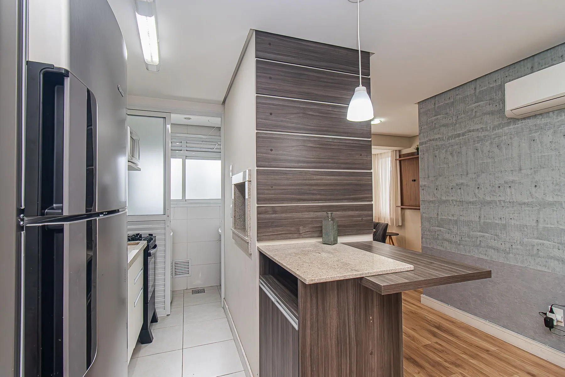 Imagem Apartamento 1 dormitório, lavabo e suite, vaga de garagem , 44m2