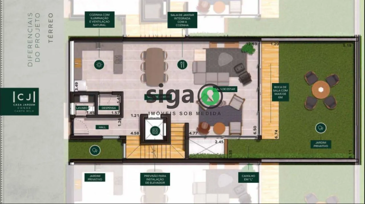 Imagem Casa em Condomínio Residencial em Campo Belo