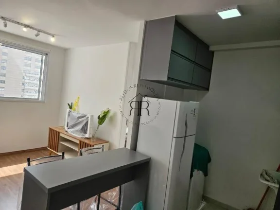 Imagem Ótimo apartamento mobiliado, em andar alto, com lazer completo a 50m do metrô Bresser Mooca.