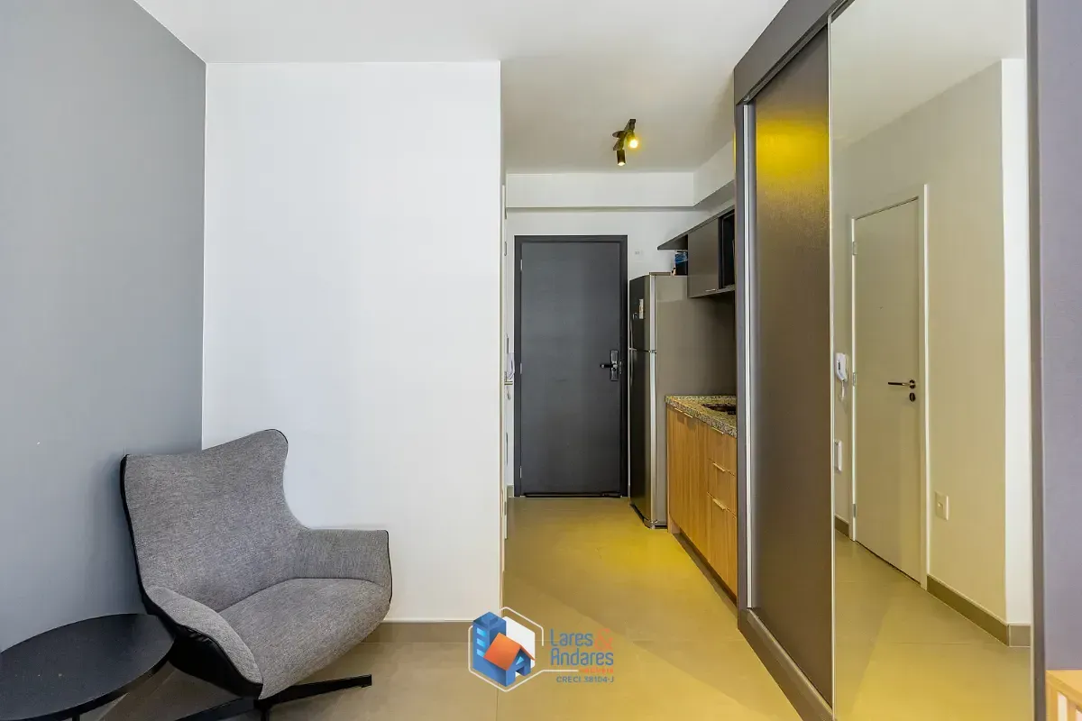 Imagem Studio para venda em Indianópolis com 1 quarto, 26m²