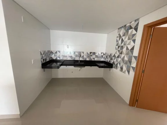 Imagem Belíssimo 3 quartos sendo uma suíte com varanda gourmet duas vagas de garagem de frente para o mar da Praia do Morro
