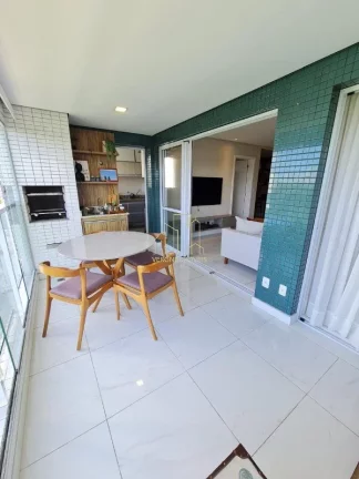 Imagem Apartamento decorado com três quartos home office armários planejados à venda em Patamares