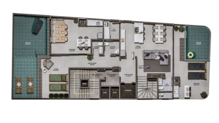 Imagem APARTAMENTO RESIDENCIAL em Itajaí - SC, Praia Brava de Itajaí