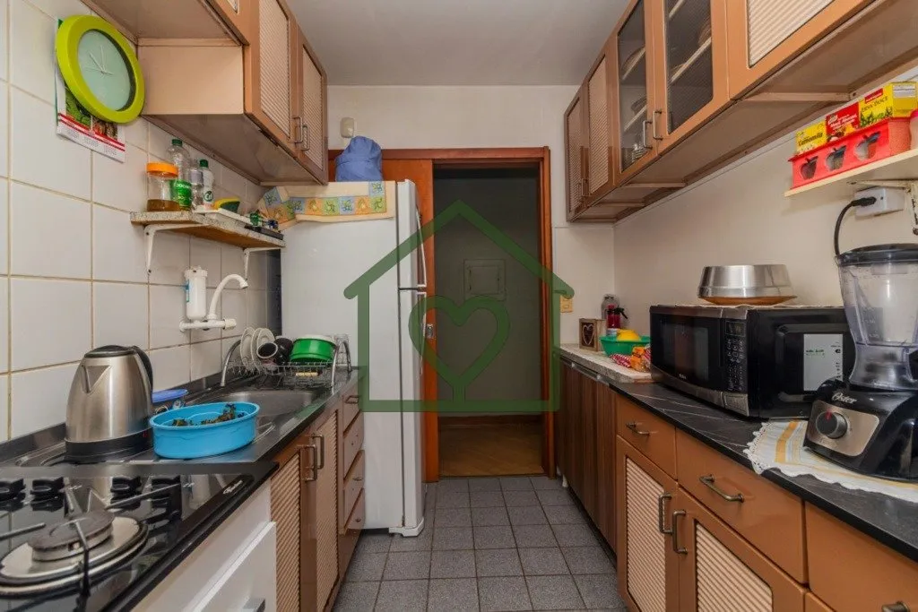 Imagem Excelente Apartamento com 2 dormitórios um deles com suíte, amplo living com dois ambientes com sa...