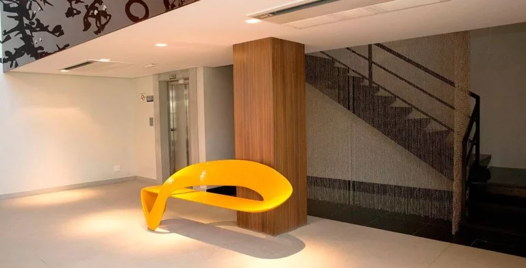 Imagem Flat disponível para locação no BHD Brooklin, com 49m², 1 dormitório e 1 vaga de garagem