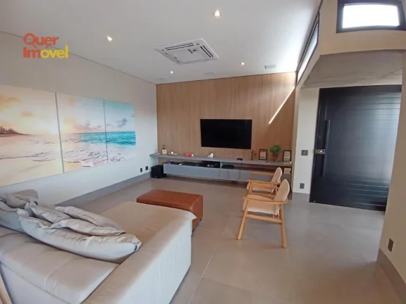 Imagem Residência de luxo no Condomínio Villa Di Maria: 3 suítes, 263,33 m² em Quintas de São José, Ribeirão Preto-SP - Quer Imóvel Negócios Imobiliários.