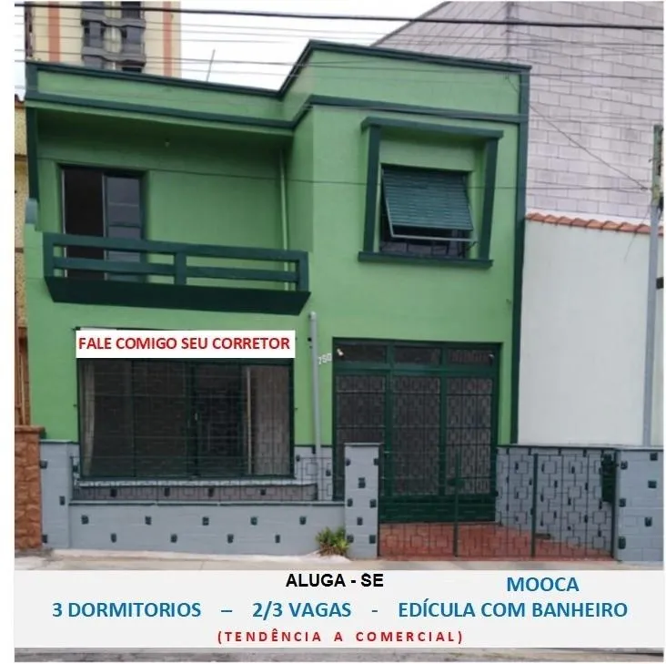Imagem Casa para Locação em São Paulo / SP no bairro Vila Bertioga