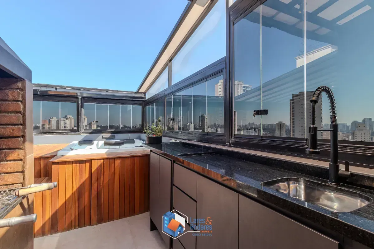 Imagem Cobertura para venda em Vila Paulista com 3 quartos, 139m²