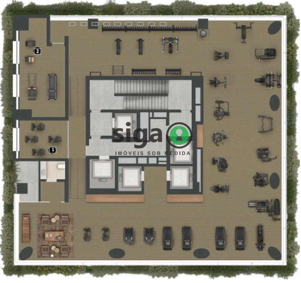 Imagem Apartamento à venda nos Jardins de 531 m² com 4 suítes e 5 vagas em São Paulo