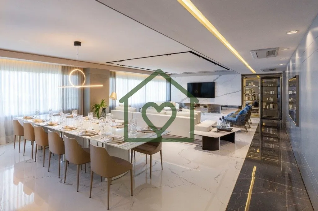 Imagem Apartamento garden com mais de 80m² de terraço e 202 m² de apartamento. São 3 suítes (2 com sac...
