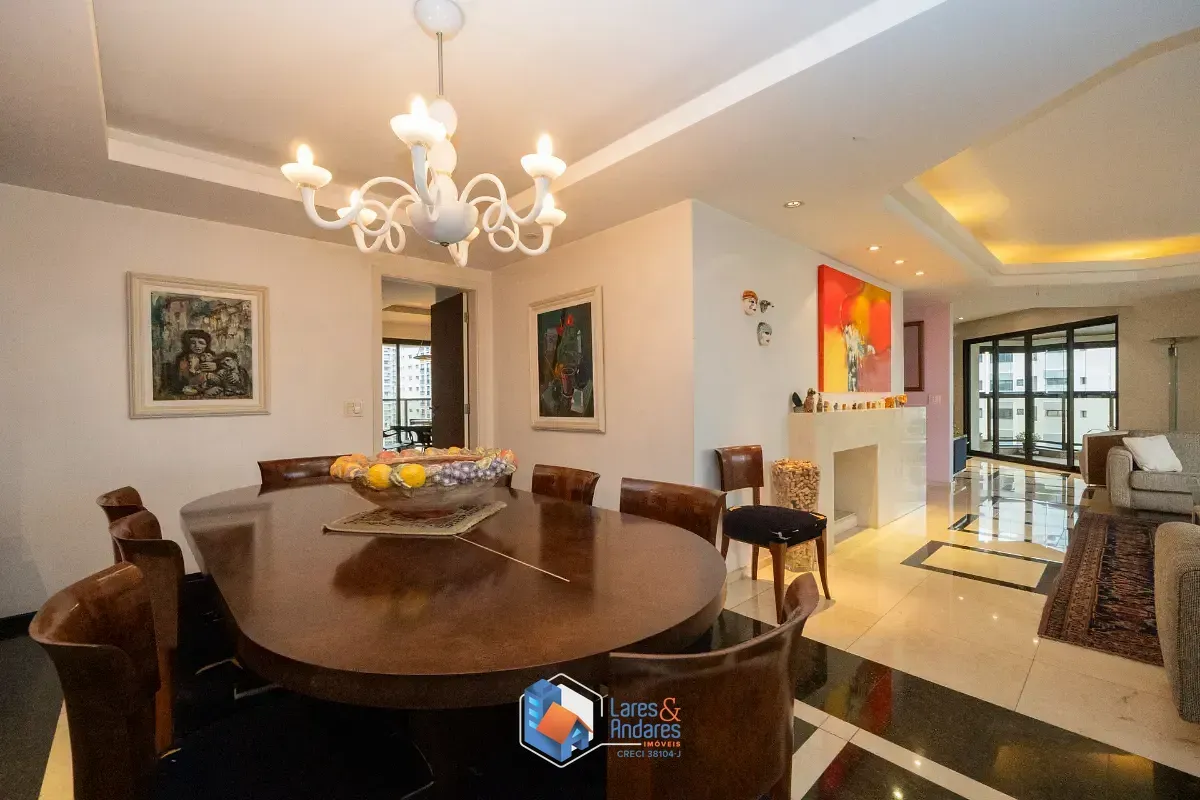 Imagem Apartamento para venda em Campo Belo com 3 quartos, sendo 3 suítes, 277m²