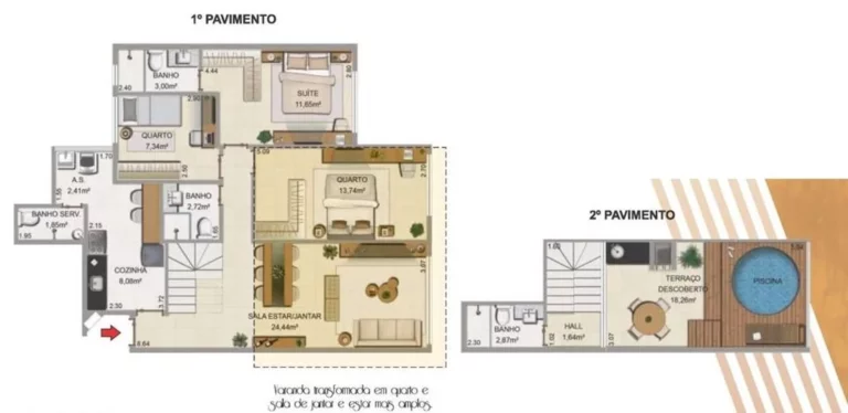 Imagem COBERTURA RESIDENCIAL em Rio de Janeiro - RJ, Recreio dos Bandeirantes
