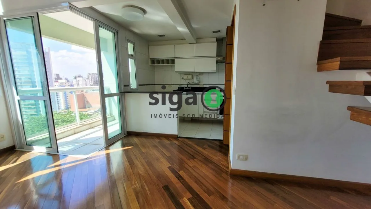 Imagem Apartamento Duplex em Moema - 60m², 2 quartos e 2 vagas á Venda.