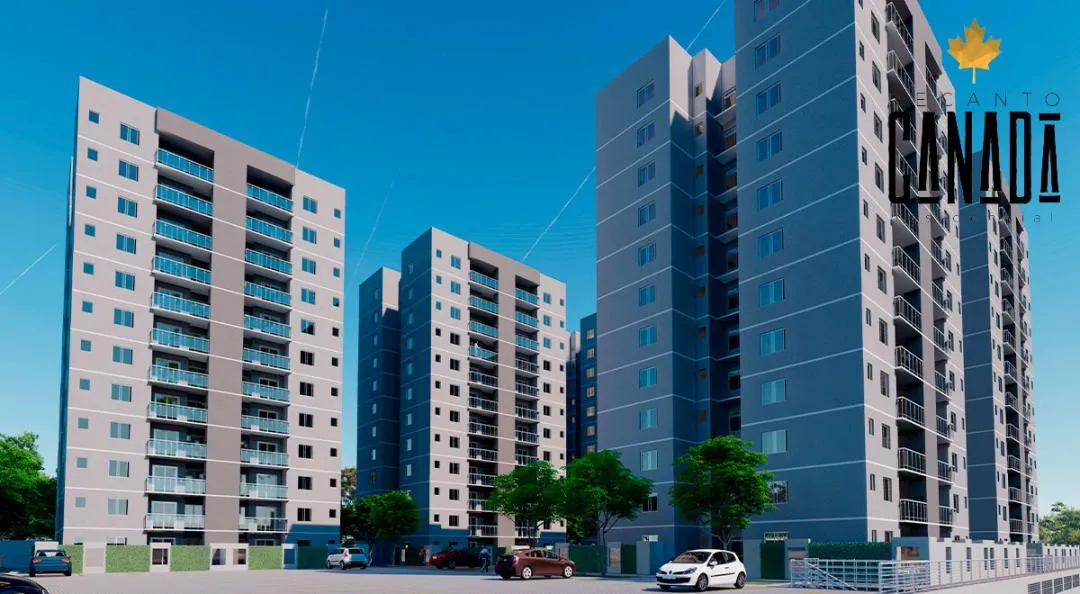 Imagem Apartamento com Suíte e Churrasqueira na sacada, no Bairro Canadá, Cascavel - Em Obras