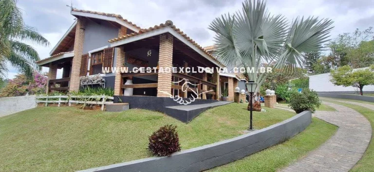 Imagem CHÁCARA 5 DORM 3 SUÍTES PISCINA ÁREA GOURMET VARANDA ESCRITÓRIO