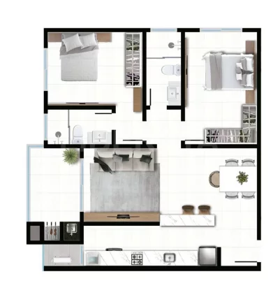 Imagem Sunset Residence na Meia Praia, Navegantes, SC