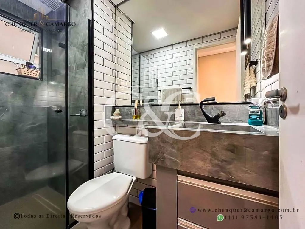 Imagem Apartamento à venda no Jardim Conquista Jundiaí, 64m², reformado, 2 dormitórios planejados