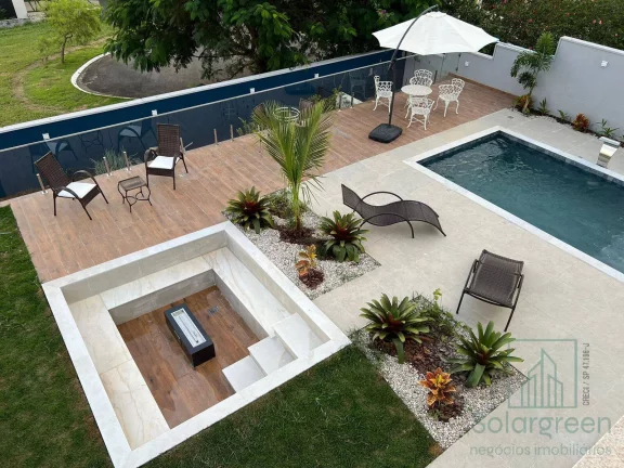 Imagem Casa de Condomínio com 600m² com 3 suites e Área gourmet